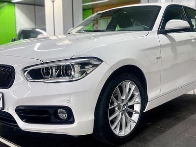 Gebraucht BMW 118 Sport Line 150 PS (110 kW) 2017 Weiß Kleinwagen