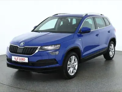 Brugt Skoda Karoq 110 HK (80 kW) 2021 Blå SUV