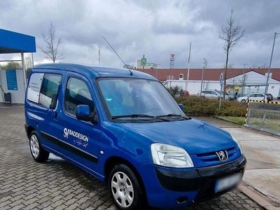 Gebraucht Peugeot Partner 90 PS (66 kW) 2007 Blau Van / Kleinbus