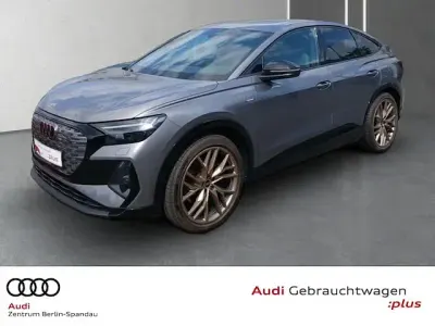 Gebraucht Audi Q4 Sportback e-tron S-Line 219 kW (299 PS) 2023 Taifungrau metallic SUV