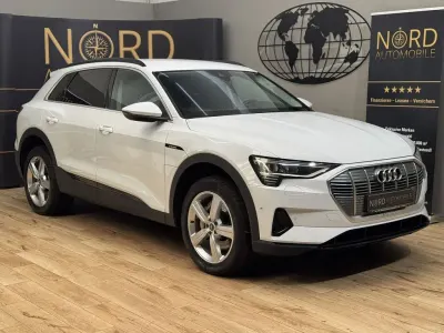 Gebraucht Audi e-tron Comfort 300 kW (408 PS) 2022 Gletscherweiß metallic (metallic) SUV