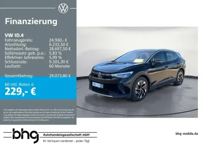 Brugt VW ID.4 Pure 125 kW (170 HK) 2022 Sort SUV