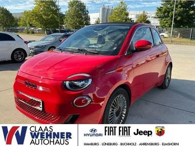 Second-hand Fiat 500e Red 86 kW (118 CP) 2022 Roșu Cabrio