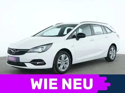 Gebraucht Opel Astra Edition 122 PS (89 kW) 2021 Schneeweiss summitwhite Kombi
