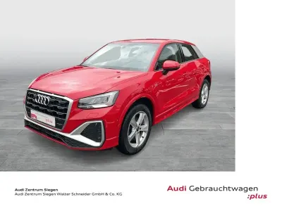 Gebraucht Audi Q2 S-Line 110 PS (80 kW) 2021 Tangorot metallic SUV