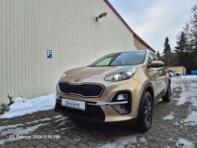 Gebraucht Kia Sportage DREAM-TEAM Edition 132 PS (97 kW) 2019 (c2s) canyonsilber met. SUV