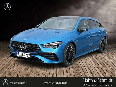 Lack hyperblau Gebraucht 2025 Mercedes CLA200 Shooting Brake AMG Kombi | 47.990 €