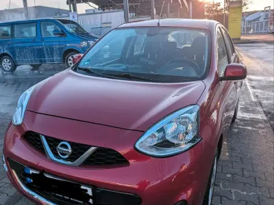 Gebraucht Nissan Micra Acenta 80 PS (58 kW) 2014 Rot Kleinwagen
