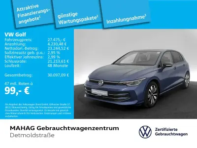 Usata VW Golf VIII Goal 150 CV (110 kW) 2025 Blu Berlina