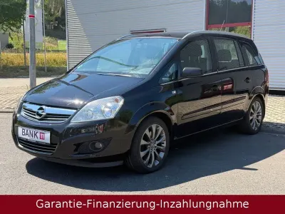 Gebraucht Opel Zafira Edition 125 PS (91 kW) 2009 Schwarz Van / Kleinbus
