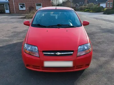 Usata Chevrolet Kalos 71 CV (52 kW) 2008 Rosso Utilitaria