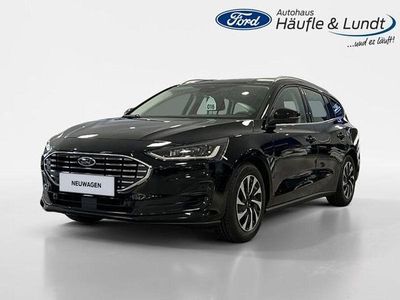 Gebraucht Ford Focus Titanium 116 PS (85 kW) 2024 Obsidianschwarz metallic Kombi