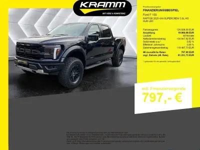 Neu Ford F-150 Raptor 457 PS (336 kW) 2026 Schwarz Pickup