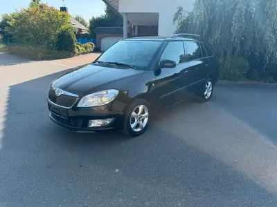 Gebraucht Skoda Fabia 86 PS (63 kW) 2010 Schwarz Kombi