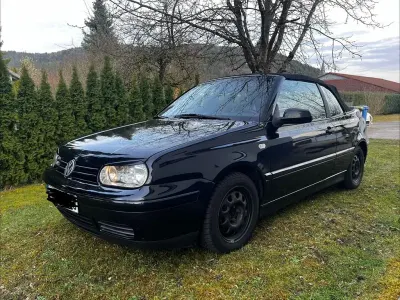 Gebraucht VW Golf 101 PS (74 kW) 2000 Schwarz Cabrio