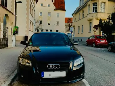 Gebraucht Audi A3 S-Line 160 PS (117 kW) 2010 Schwarz Kleinwagen