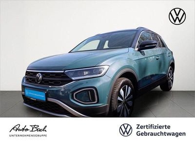 Gebraucht VW T-Roc Goal 150 PS (110 kW) 2025 Petroleum blue metallic/schwar SUV