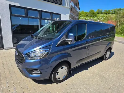 Second-hand Ford Transit Custom Trend 131 CP (96 kW) 2023 Albastru Monovolum
