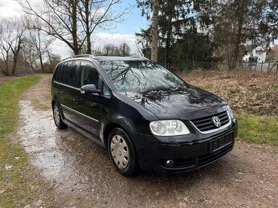 Gebraucht VW Touran Highline 150 PS (110 kW) 2005 Black magic perleffekt Van / Kleinbus