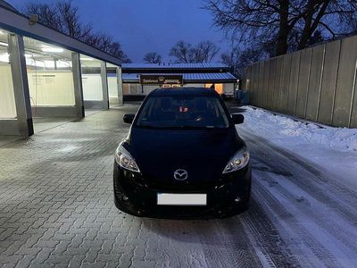 Gebraucht Mazda 5 Center-Line 116 PS (85 kW) 2011 Schwarz Van / Kleinbus