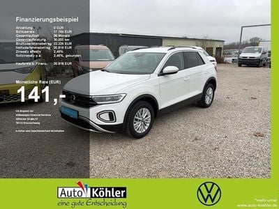 Gebraucht VW T-Roc Life 116 PS (85 kW) 2025 Pure white SUV