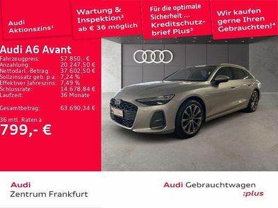 Gebraucht Audi A6 Advanced 204 PS (150 kW) 2025 Silber Kombi