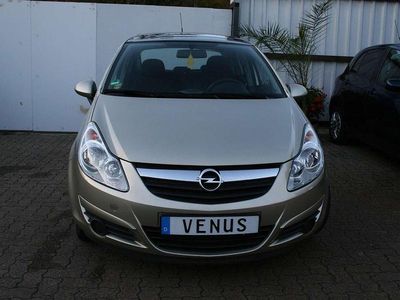 Gebraucht Opel Corsa Edition 80 PS (58 kW) 2007 Champagner silber m2 Kleinwagen