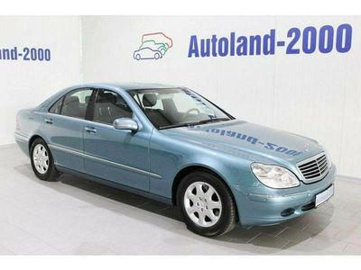Gebraucht Mercedes S320 224 PS (164 kW) 2000 Aragonitblau (metallic) Limousine