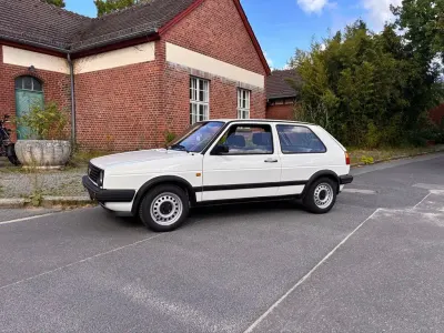 Gebraucht VW Golf II 54 PS (39 kW) 1989 Weiß Kleinwagen