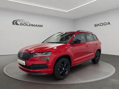Gebraucht Skoda Karoq SportLine 150 PS (110 kW) 2019 Rot SUV