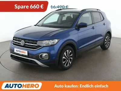 Gebraucht VW T-Cross Active 95 PS (69 kW) 2022 Reef blue SUV