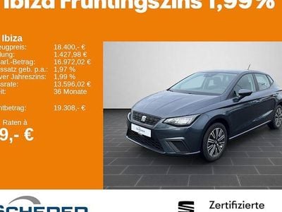 Begagnad Seat Ibiza Style 116 HK (85 kW) 2024 Grå Sedan