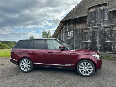 Gebraucht Land Rover Range Rover Vogue 340 PS (250 kW) 2017 Rot SUV