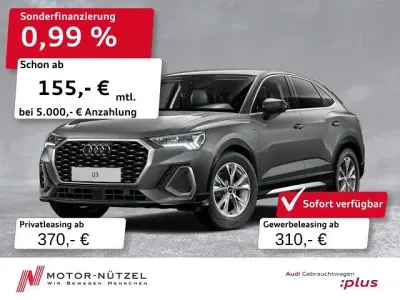 Gebraucht Audi Q3 Sportback S-Line 150 PS (110 kW) 2025 Chronosgrau metallic SUV
