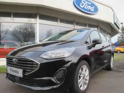 Gebraucht Ford Fiesta Titanium 125 PS (91 kW) 2022 Agate black metallic (metallic) Kleinwagen