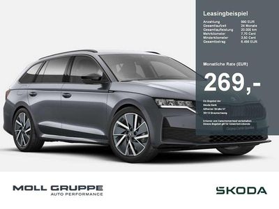 Graphitegrau metallic Neu 2025 Skoda Octavia SportLine Kombi | 39.290 € (Etwas zu teuer)