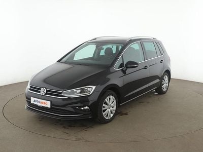 Gebraucht VW Golf Sportsvan Highline 2018 Schwarz Van / Kleinbus