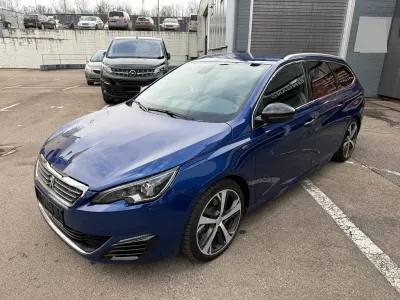 Occasion Peugeot 308 SW GTi 205 PK (150 kW) 2016 Blauw Stationwagen