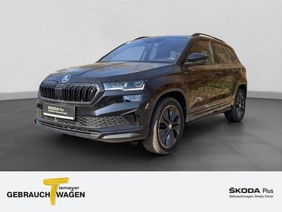 Gebraucht Skoda Karoq SportLine 190 PS (139 kW) 2024 Schwarz SUV