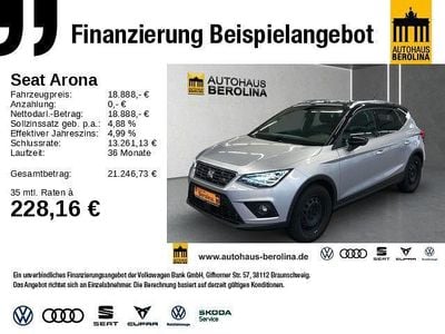 Gebraucht Seat Arona Beats 150 PS (110 kW) 2021 Silber SUV