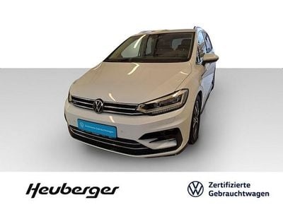 Gebraucht VW Touran Highline 150 PS (110 kW) 2021 Weiß Van / Kleinbus