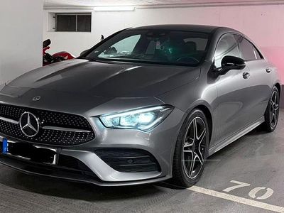Gebraucht Mercedes CLA200 AMG line 163 PS (119 kW) 2020 Grau Coupé