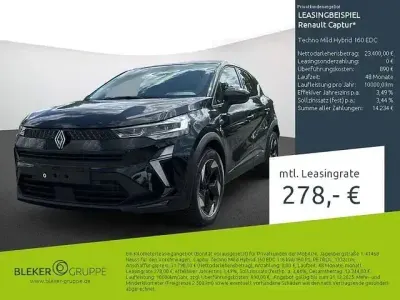 Gebraucht Renault Captur Techno 2025 Schwarz SUV