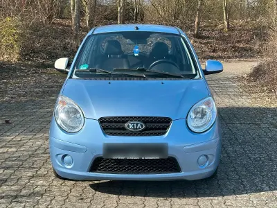 Brugt Kia Picanto 65 HK (47 kW) 2010 Blå Hatchback