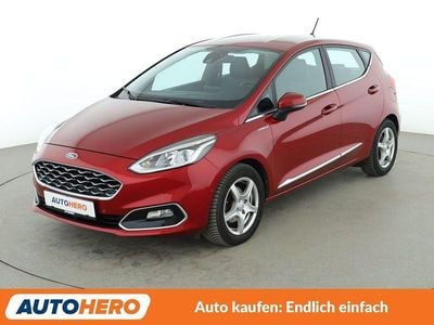 Gebraucht Ford Fiesta Vignale 101 PS (74 kW) 2018 Rot Kleinwagen
