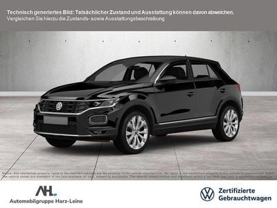 Schwarz Gebraucht 2021 VW T-Roc Sport SUV | 24.435 € (Fairer Preis)