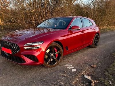 Rot Gebraucht 2021 Genesis G70 Sport Kombi | 28.000 € (Etwas zu teuer)
