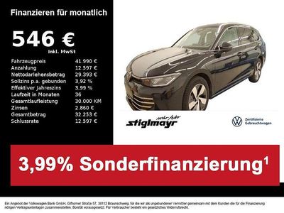 Gebraucht VW Passat Elegance 177 PS (130 kW) 2025 Grenadillschwarz metallic Kombi