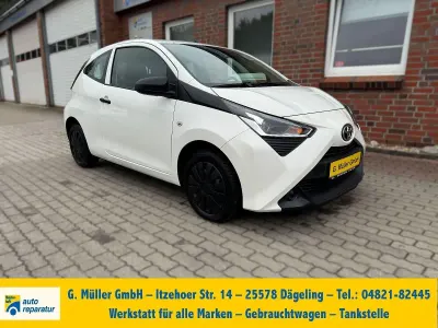 Gebraucht Toyota Aygo 72 PS (52 kW) 2021 Weiß Kleinwagen