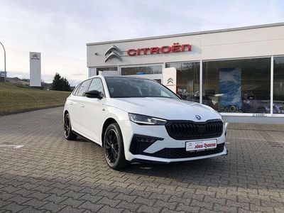 Gebraucht Skoda Scala Monte Carlo 150 PS (110 kW) 2025 Moonweiss metallic Kleinwagen